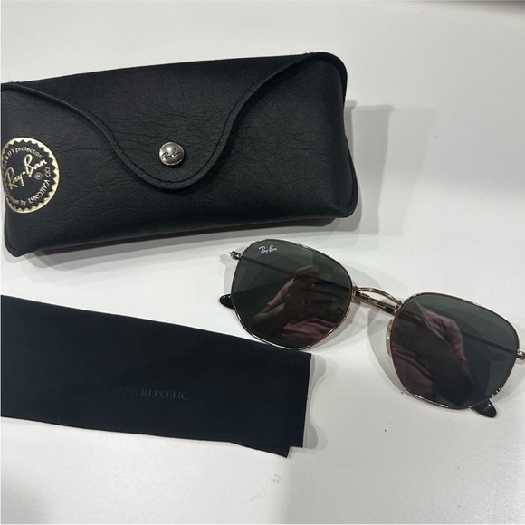 🤍Ray-Ban~Hexagonal Flat Lens Sunglasses - Picture 6 of 10